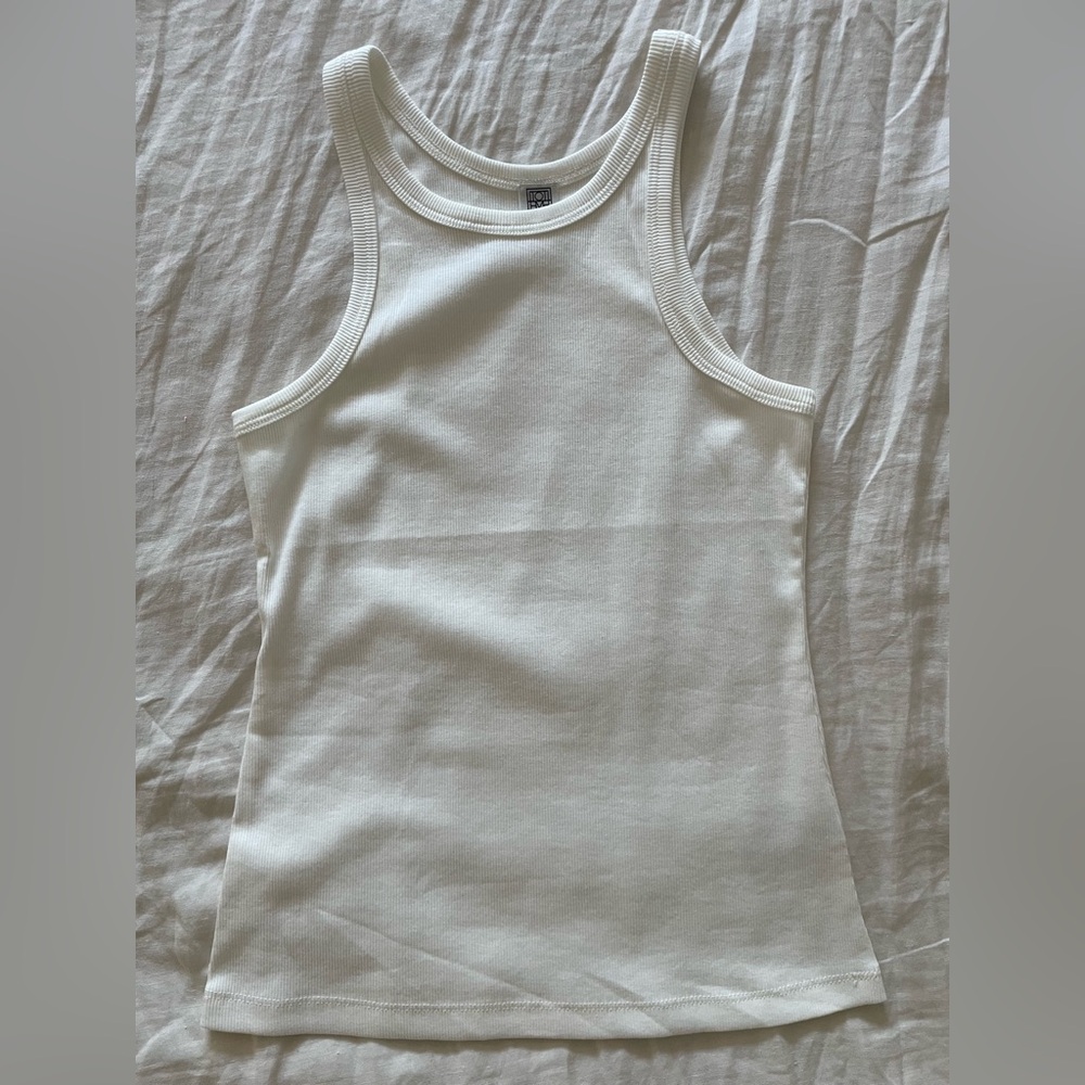 Toteme Curved Ribbed Tank